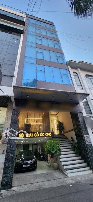 tòa vp trần duy hưng hàng hiếm: 75m2 x 8 tầng thang máy, mt 6m - 1 nhà ra phố, dòng tiền 110 tr