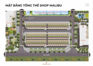 bán căn góc độc quyền shop malibu walk masterise vinhomes ocean park 1 gia lâm siêu đẹp