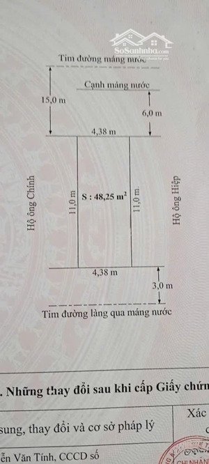 duy nhất 1 lô mặt đường máng nước vĩnh khê, an đồng cũ dt bìa 48m2 thực tế sử dụng hơn 60m2