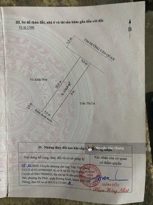 chủ gửi bán lô đất 135m2 mặt đường vân quan, đa phúc, dương kinh, hải phòng