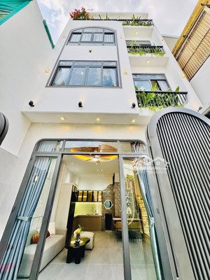 khu nhà lầu hẻm 7m ô tô đậu cửa nguyễn trường tộ, p.13, q.4, 72m2 - giá 3 tỷ 580, hđt 27tr/th, shr