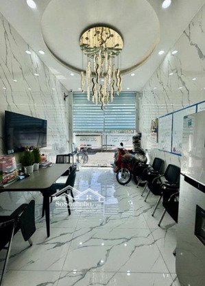 mặt tiền kinh doanh trường sa quận 3, đoạn 2 chiều - nhà mới xây 6 tầng đẹp full nội thất,