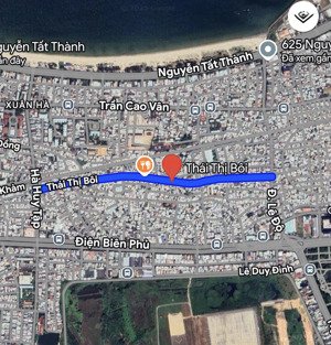 nhà cấp 4 đường 7m5 mt thái thị bôi,gần chợ,khu kinh doanh sầm uất. dt: 89m2 ngang 8m