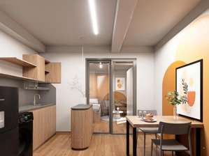 cho thuê căn hộ 1 phòng ngủ full nội thất - gần sân bay tân sơn nhất - quận tân bình