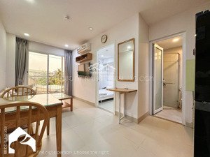 cho thuê căn hộ 1pn/ studio 45m2 gầ cầu thị nghè, cách quận 1 chỉ 5p chạy xe, ngay nguyễn cửu vân