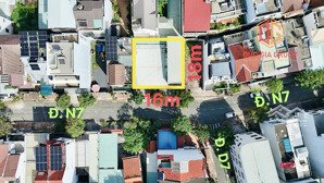 bán lô đất ngang 16m đường n7 khu d2d võ thị sáu, phường trấn biên giá 21,5 tỷ