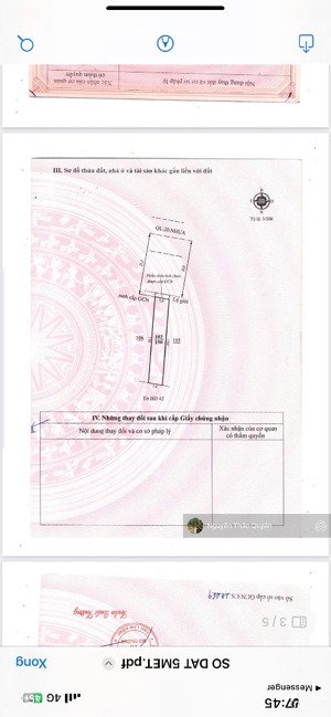 bán đất mặt tiền ql20 lộc an - đã trừ hết lộ giới - full thổ cư