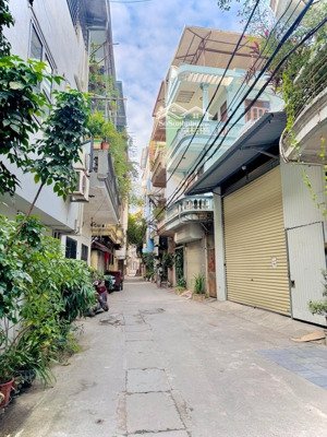 bán nhà thang máy - ô tô đỗ cửa - phố nguyễn an ninh - hoàng mai 56m * 4 tầng * 14.8 tỷ