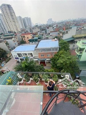 nhà đẹp 6 tầng thang máy ô tô tránh gần hồ đền lừ hoàng mai , 60m² x 6t |giá 19 xỷ