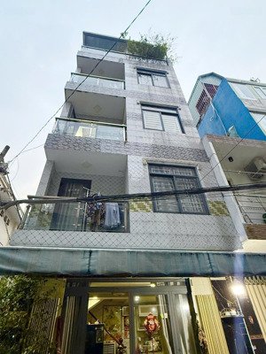 lý thường kiệt 3/2 quận 10 căn góc 2 mặt hẻm hẻm ô tô 7m trước nhà 5 tầng btct 4pn sân thượng