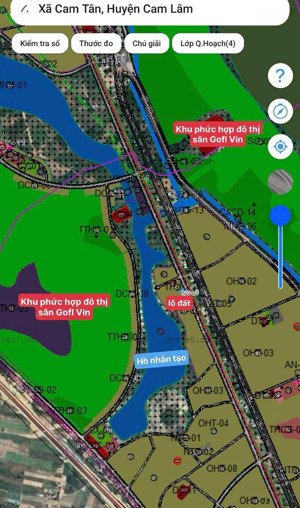 siêu phẩm lô đẹp giá rẻ cam tân - kề canh khu đô thị phức hợp sân gofl vin 