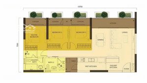 bán căn góc 3 ngủ view bể bơi lumi hà nội, 106,6m2 cực thoáng, compound khép kín yên tĩnh. giá đẹp