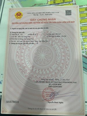 bán nền đẹp dự án tiến lộc garden phước an, đồng nai.