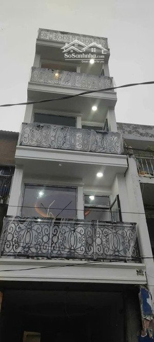 tòa nhà mặt tiền kinh doanh - 5 tầng, 5pn xây mới - 40m2 đất (3.5x14m) - lê văn sỹ, quận 3. 13 tỷ