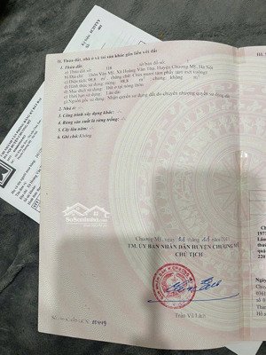 chính chủ bán đất chương mỹ, hà nội. lh: linh trang