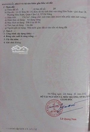 lô góc 2 mặt tiền trung lương 12 & trung lương 8, đảo vip hòa xuân 8x20 , sát sông hàn