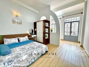 căn studio bancol riêng ngay ngã tư phú nhuận, rộng 40m2, máy giặt riêng tại phòng