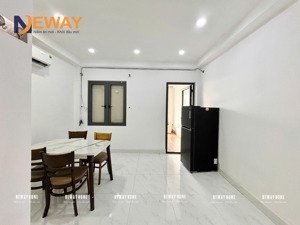 cho thuê phòng full nội thất 1 phòng ngủ ban công ngay aeon tân phú - kênh 19/5 - quận tân phú