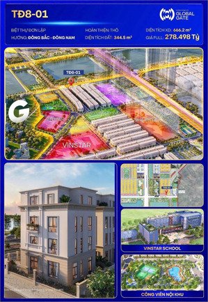 hàng kịch độc, biệt thự đơn lập lô góc đối diện công viên, đường 39m hiếm có vinhomes cổ loa