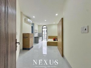 studio full nội thất ban công ngay dương quảng hàm - lê đức thọ - full nội thất đường lớn