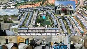 hàng hiếm khu 7 biệt thự 200m chính diện hồ bơi full nội thất cao cấp giá chỉ 6.6 tỷ bao thuế phí