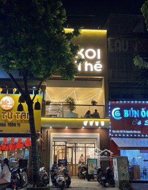 cho thuê mặt bằng kinh doanh mặt phố nguyễn văn lộc, sân vườn, dt: 120m, mặt tiền 6m. vtrí đắc địa.