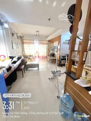 căn hộ cc tại vĩnh tường - tân tạo, 2,899 tỷ, 121m2, 3pn 2wc, shg, nhà mới sạch sẽ ngay chợ bà hom