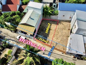 bán đất xuân lạc, vĩnh ngọc - tây nha trang, gần nhà hàng đồng xanh diện tích: 100m2 ngang 6,5m