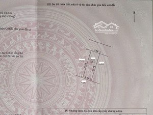 bán đất cầu bây vũ xuân thiều, ngõ thông ô tô, 43m² hiếm