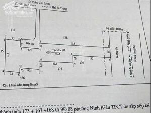 Đất lớn Bến Ninh Kiều, phố du lịch sầm uất của Cần Thơ. Phù hợp cao ốc văn phòng, khách sạn