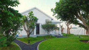 nhà vườn nghỉ dưỡng tại gò công, tiền giang. dt 18x75m thoáng rộng rất chill, 4,5 tỷ, sổ hoàn công