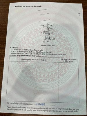 chính chủ bán lô đất dịch vụ 56m² view hồ hiếm tại khu đất dịch vụ 12.5ha an khánh