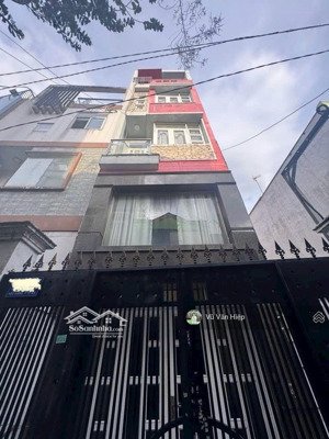 nhà 5 tầng hậu giang, quận 6, 4pn 3wc dt 3.3x11 hẻm cách 1 căn ra mặt tiền, bán 5.95 tỷ