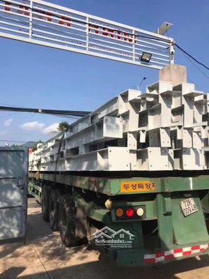 xưởng mặt tiền quốc lộ 51 có cẩu trục xe container ra vào diện tích 700m2