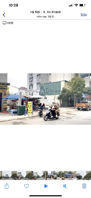 bán gấp ô dv an thọ mặt đường chung cư 30m