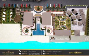 khuôn đất 2 mặt tiền biển, gần biển cà ná , 16619m2 , thích hợp làm khu nghỉ dưỡng , giá bán 85 tỷ