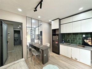 cho thuê căn hộ 1pn tách bếp 40m2, gần bờ kè hoàng sa q3, cho nuôi thú cưng, đầy đủ nội thất