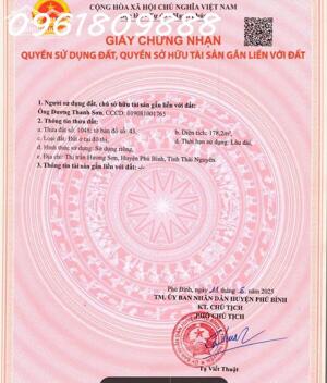 Siêu phẩm - Bán đất đường 47m phường Hồng Tiến, Phổ Yên, Thái Nguyên, giá đầu tư