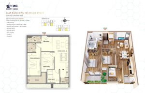 bán gấp căn hộ 3pn, 2wc, 84,9m2 tại tmc smart home, nguyễn đình tứ, bắc từ liêm, hà nội