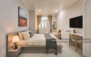 cho thuê căn hộ mini studio cửa sổ thoáng, có bồn tắm, thang máy ngay sân bay, cv gia định