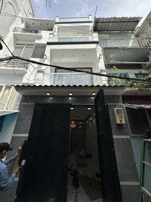 [ quận 1 cầu kho ] nguyễn cảnh chân 3 x 12m (nở hậu 3.23.7m) 3 tầng 4pn 5wc hẻm ô tô