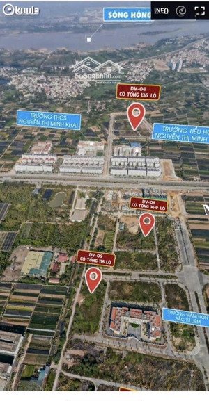 bán đất dịch vụ tây tựu mặt đường tây thăng long, vị trí đắc địa giao thông kết nối