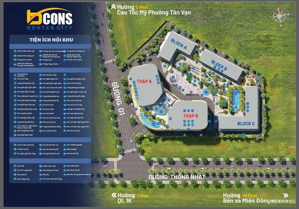 bán căn hộ chung cư bcons center city, 2,8 tỷ, 52m2, 2pn, 2wc, chính chủ, giá tốt