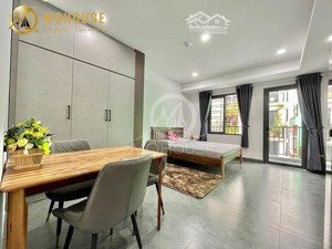 căn hộ studio ban công full nội thất mới 35m2 ngay phan đình phùng lh 