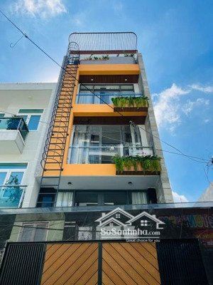 nhà đẹp hxh quang trung chdv 7 phòng thu 18 - 21tr/tháng, dt 6x18 (cn 110m2) giá 9,8 tỷ tl