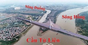 đông hội vị trí vàng trong làng hội phụ sát vinhomes. cầu tứ liên dt 50m2 (4,76mx10.50m)