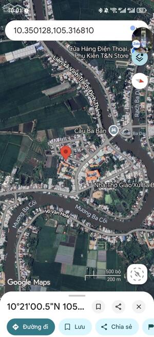 Bán Nhà 1 Trệt 1 Lầu Ba Bần - Vĩnh Trạch, Thoại Sơn - Kế Trường Cấp 3!