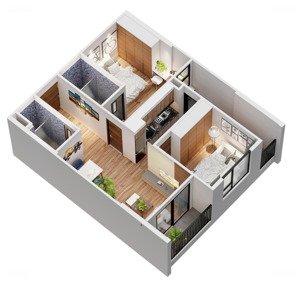 cần bán gấp căn hộ 61m2, giá 22.5 triệu/m2. tầng 8 và tầng 3 chung cư yên bình complex