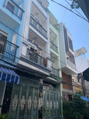 nhà mới tinh 3 lầu hẻm thông 6m (3.7x13) phạm văn chí q.6