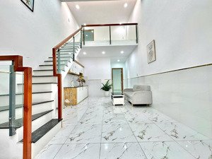 nhà mới 100% bình hưng hòa b, bình tân 40m2 1trệt 1lửng, 2pn 2wc, full thổ cư, giao dịch chính chủ